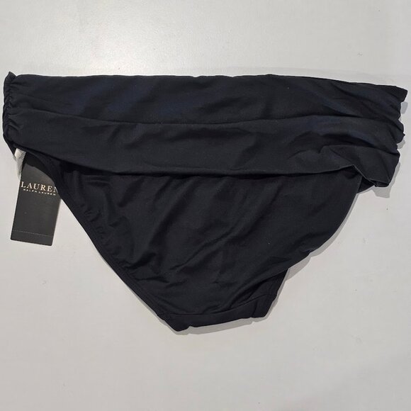 Lauren Ralph Lauren Beach Club Ruched Bikini Bottom - Picture 6 of 8